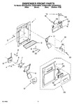 Diagram for 08 - Dispenser Front Parts