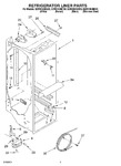 Diagram for 02 - Refrigerator Liner Parts