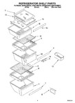 Diagram for 03 - Refrigerator Shelf Parts