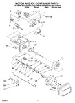 Diagram for 05 - Motor And Ice Container Parts