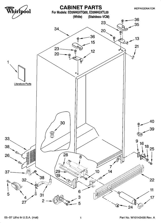 Diagram for ED5NHGXTQ00