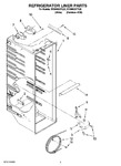 Diagram for 02 - Refrigerator Liner Parts