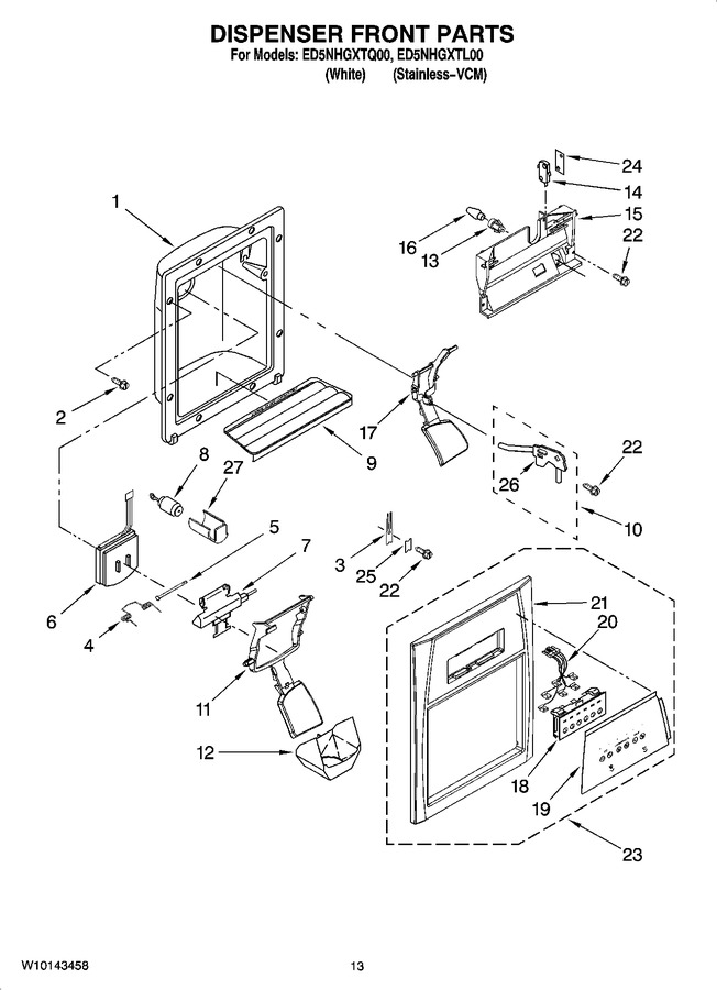 Diagram for ED5NHGXTQ00