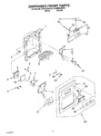 Diagram for 08 - Dispenser Front