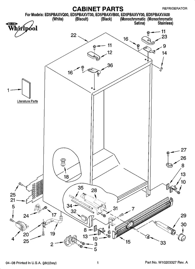 Diagram for ED5PBAXVQ00