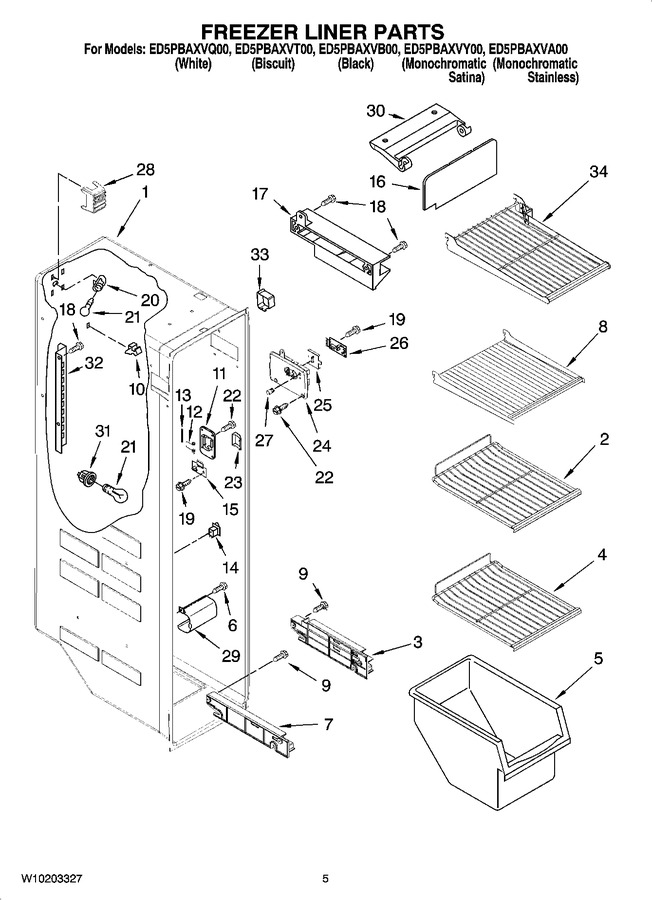 Diagram for ED5PBAXVA00