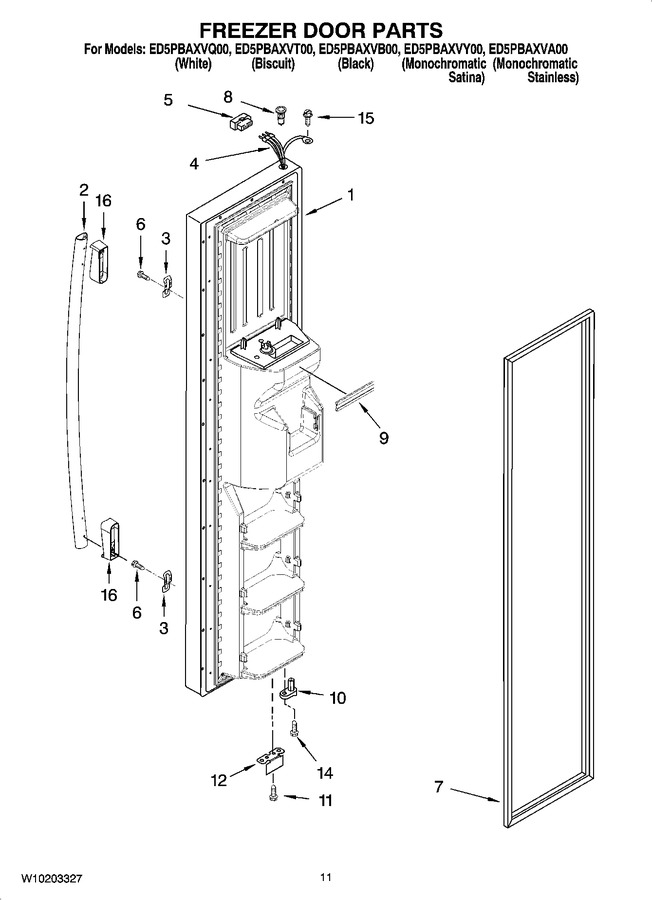 Diagram for ED5PBAXVY00