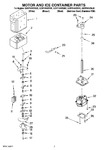 Diagram for 05 - Motor And Ice Container Parts