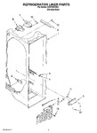 Diagram for 02 - Refrigerator Liner Parts