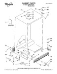 Diagram for 01 - Cabinet Parts