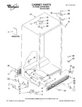 Diagram for 01 - Cabinet Parts