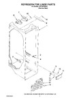 Diagram for 02 - Refrigerator Liner Parts