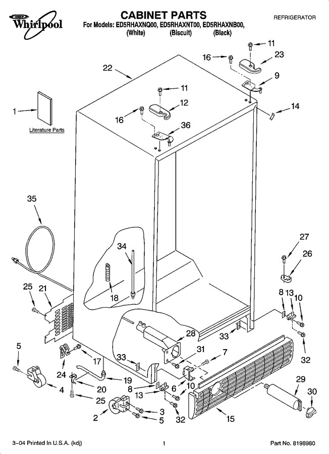 Diagram for ED5RHAXNT00