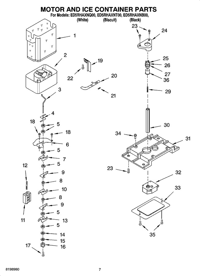 Diagram for ED5RHAXNB00