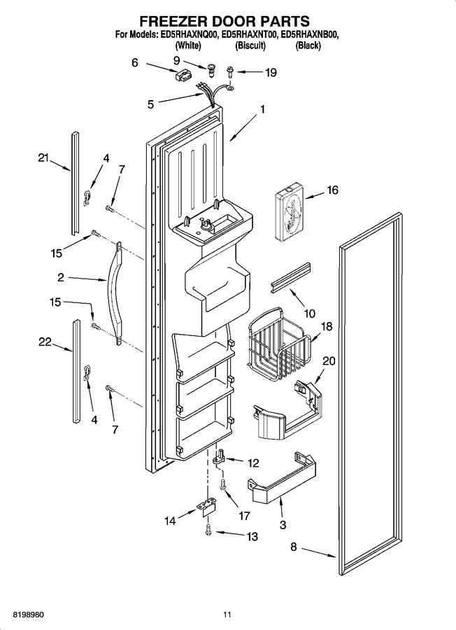 Diagram for ED5RHAXNT00