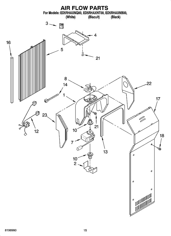 Diagram for ED5RHAXNB00