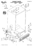 Diagram for 01 - Cabinet Parts