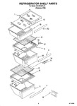 Diagram for 03 - Refrigerator Shelf Parts