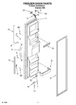 Diagram for 07 - Freezer Door Parts