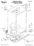 Diagram for 01 - Cabinet Parts