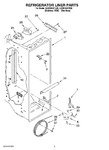 Diagram for 02 - Refrigerator Liner Parts