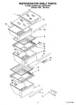 Diagram for 03 - Refrigerator Shelf Parts