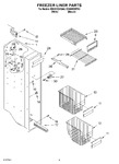 Diagram for 04 - Freezer Liner