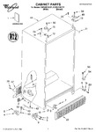 Diagram for 01 - Cabinet Parts