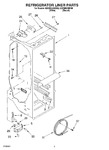 Diagram for 02 - Refrigerator Liner Parts