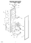 Diagram for 07 - Freezer Door Parts