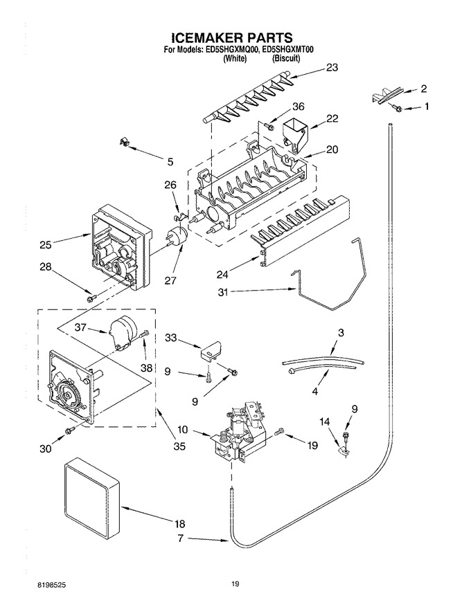 Diagram for ED5SHGXMT00