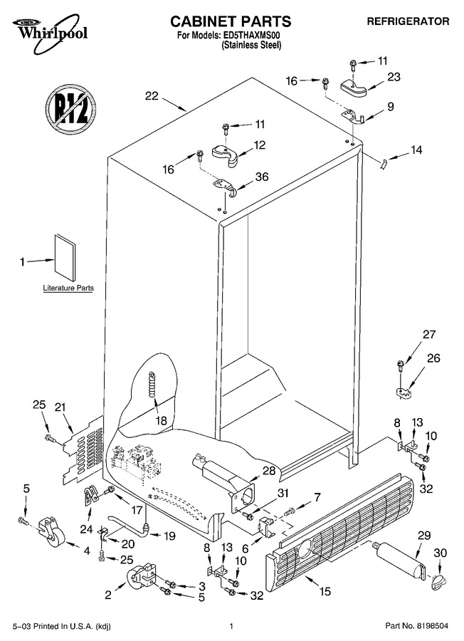 Diagram for ED5THAXMS00