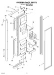 Diagram for 07 - Freezer Door Parts