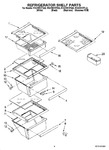 Diagram for 03 - Refrigerator Shelf Parts