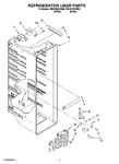 Diagram for 02 - Refrigerator Liner Parts