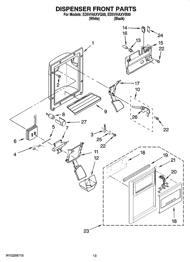 Diagram for ED5VHAXVQ00