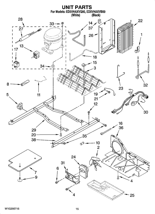 Diagram for ED5VHAXVB00