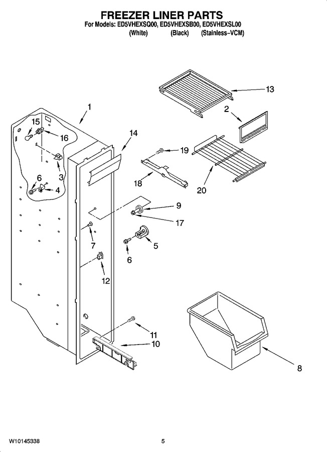 Diagram for ED5VHEXSL00