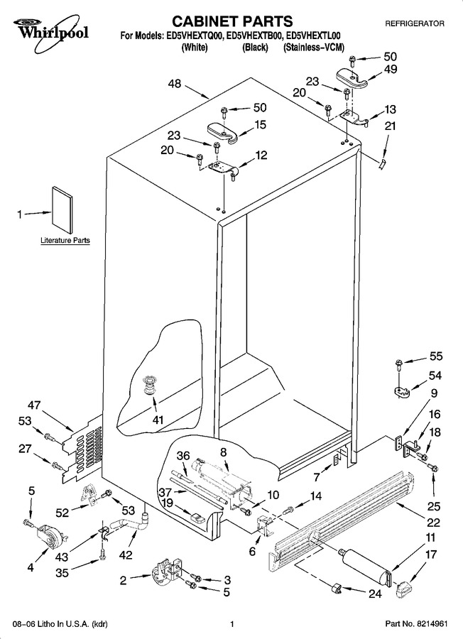 Diagram for ED5VHEXTB00