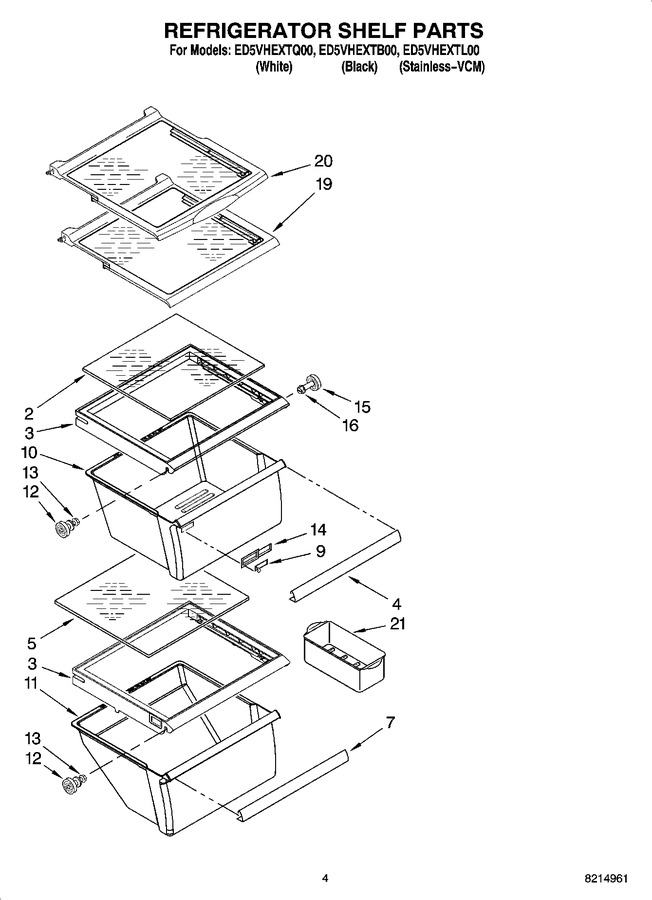 Diagram for ED5VHEXTB00