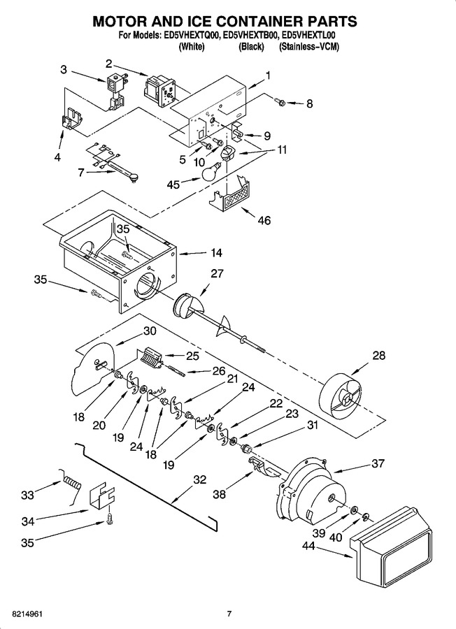 Diagram for ED5VHEXTB00