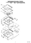 Diagram for 03 - Refrigerator Shelf Parts