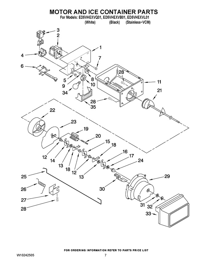 Diagram for ED5VHEXVL01