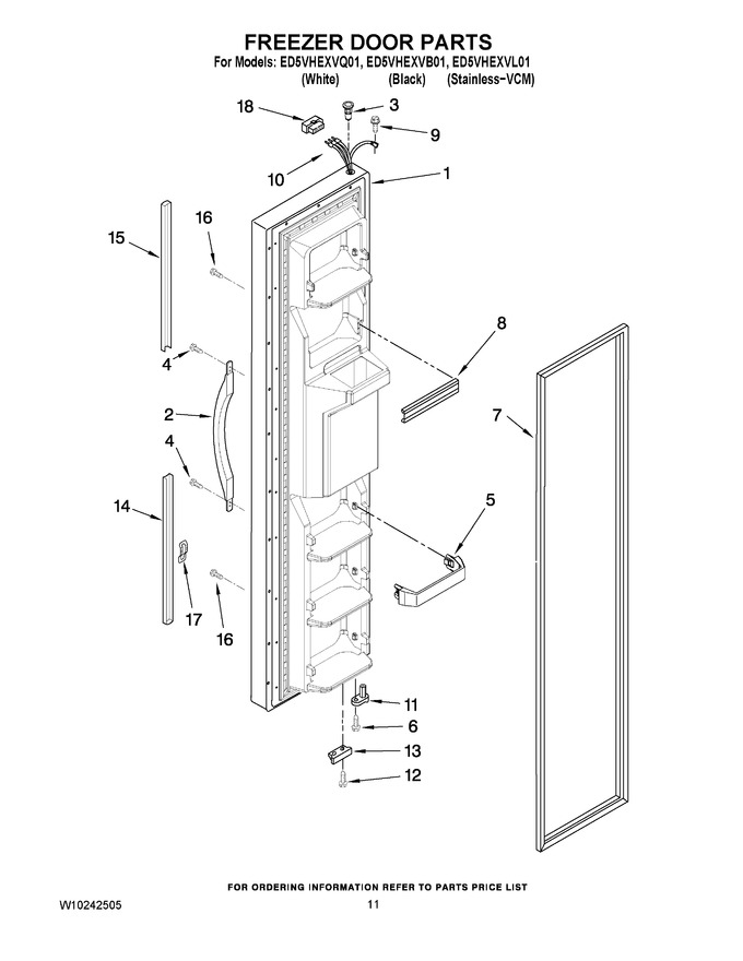 Diagram for ED5VHEXVL01