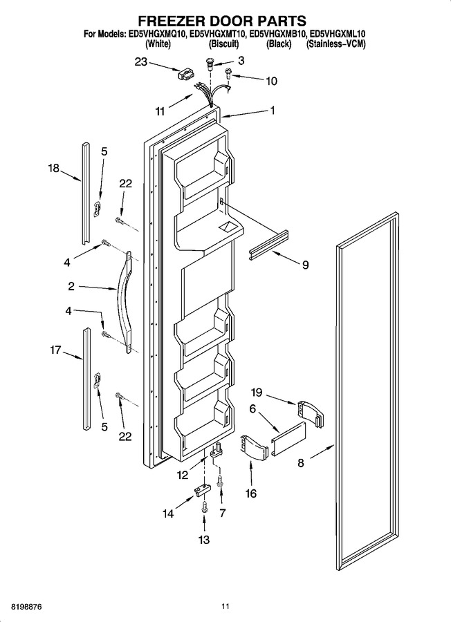 Diagram for ED5VHGXMB10