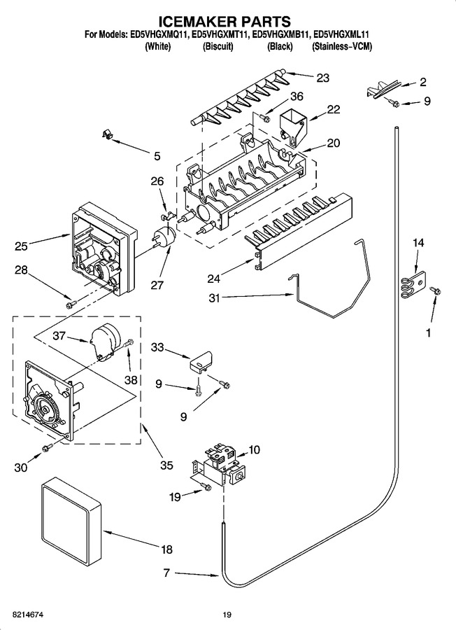 Diagram for ED5VHGXMT11