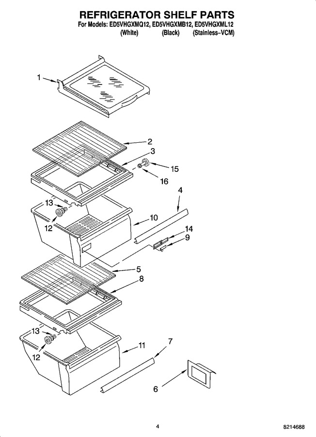 Diagram for ED5VHGXML12