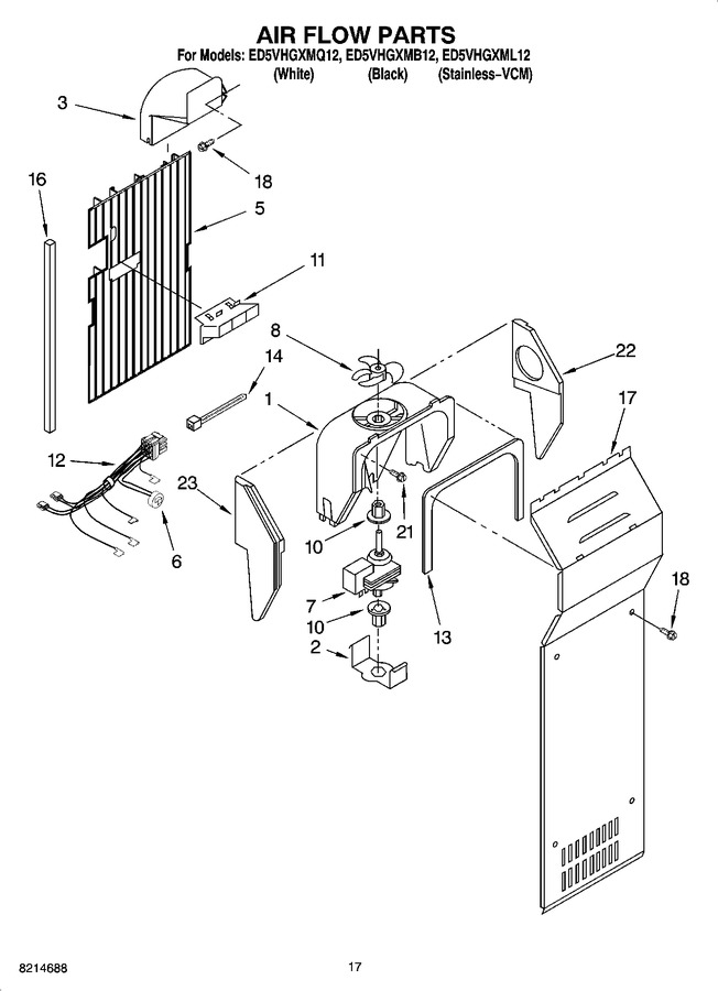 Diagram for ED5VHGXMB12