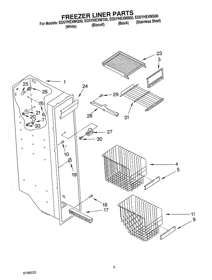 Diagram for ED5YHEXMB00