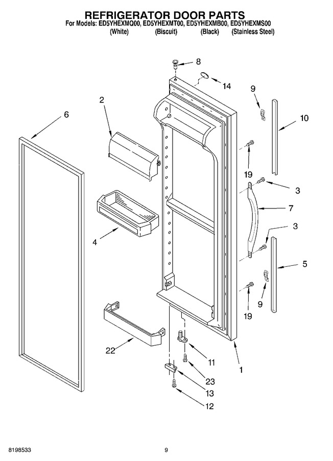 Diagram for ED5YHEXMT00